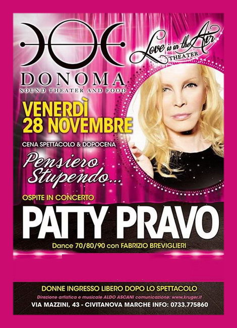 Donoma Patty Pravo 2014 2