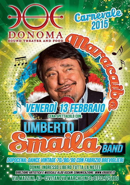 Umberto Smaila Donoma 2015 febbraio