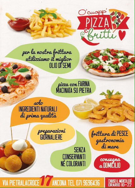 O cuopp PIZZA e fritti street food  Ancona