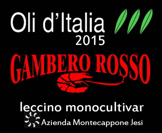 gambero rosso oli italia montecappone