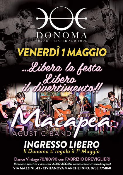 Macapea Acoustic Band Donoma