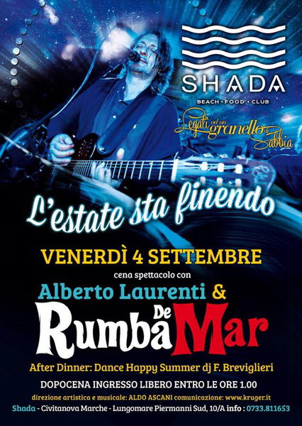 Rumba de Mar Shada settembre 2015