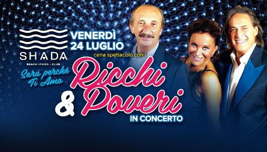 Ricchi e Poveri Shada 2015