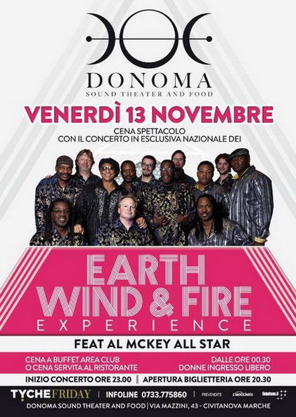 Earth Wind  Fire Experience Donoma