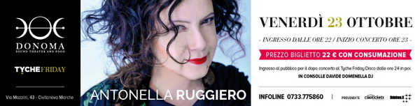 Tyche Friday Antonella Ruggiero
