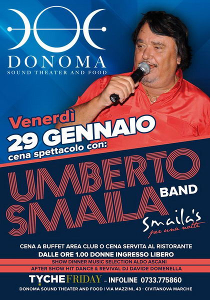 Umberto Smaila Donoma 2016 gennaio 2
