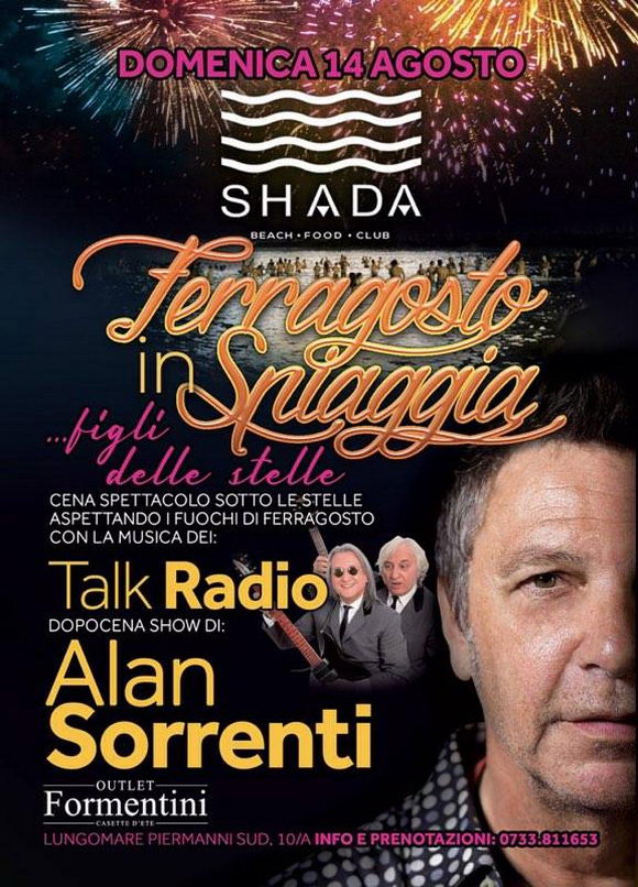 Alan Sorrenti Shada 2016