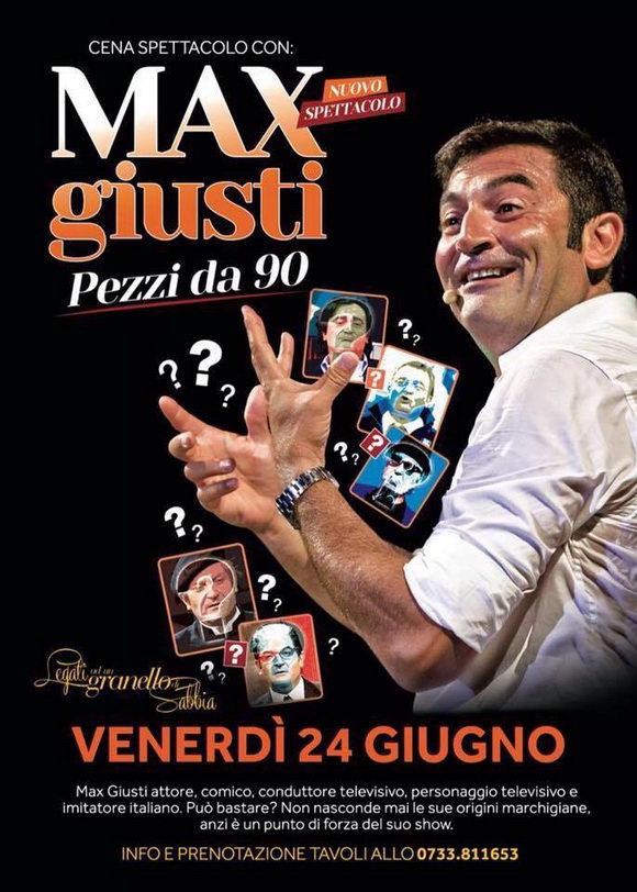 Max Giusti Pezzi da 90 Shada 2016