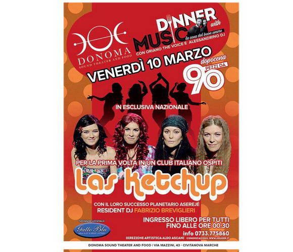 Las Ketchup Donoma 2017