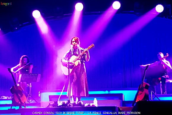 Carmen Consoli Eco di Sirene Tour Senigallia