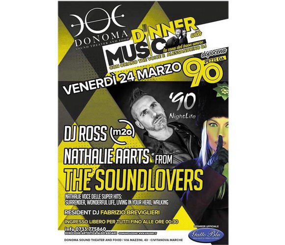 Dj Ross m2o Nathalie Aarts The Soundlovers Donoma 2017