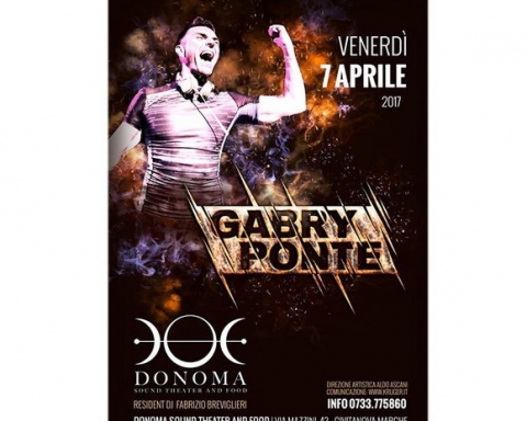 Gabry Ponte Donoma 2017