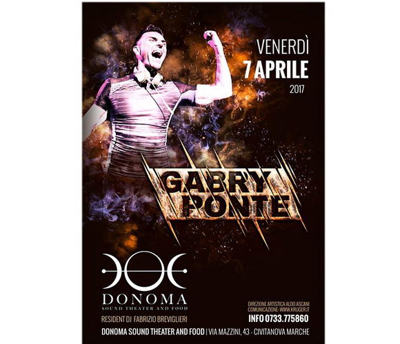 Gabry Ponte Donoma 2017