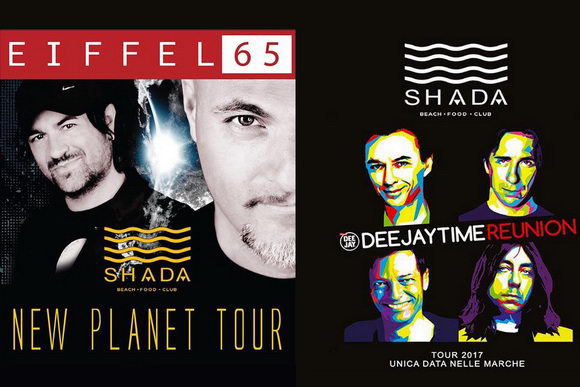 Eiffel 65 + DeeJayTime Reunion Shada 2017