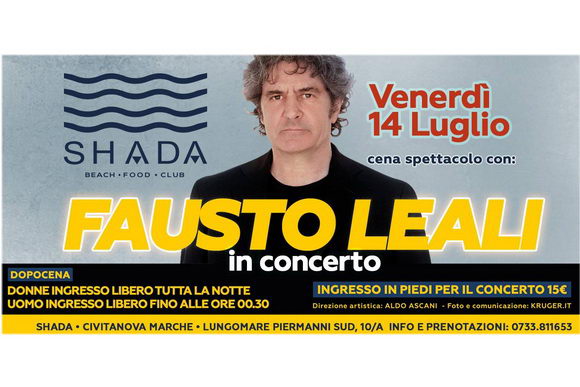 Fausto Leali Shada 2016