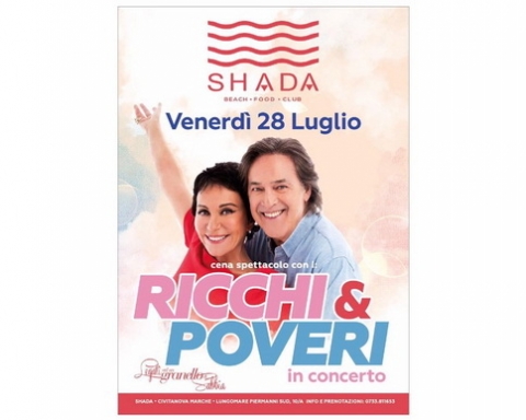 Ricchi e Poveri Shada 2017