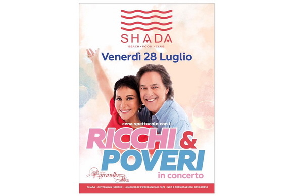 Ricchi e Poveri Shada 2017
