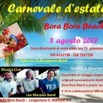 Carnevale d'estate al Bora Bora Beach Senigallia