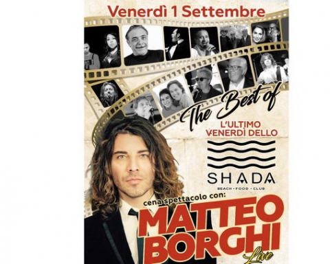 Matteo Borghi Shada settembre 2017