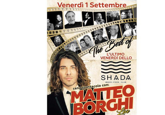 Matteo Borghi Shada settembre 2017