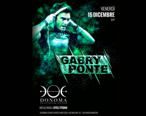 Gabry Ponte Donoma 2017