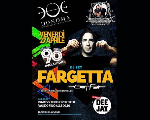 Fargetta Donoma 2018 aprile