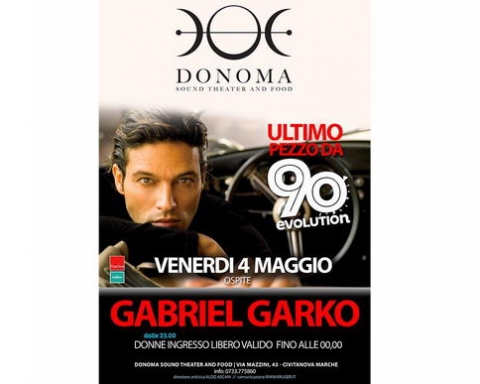 Gabriel Garko Donoma 2018