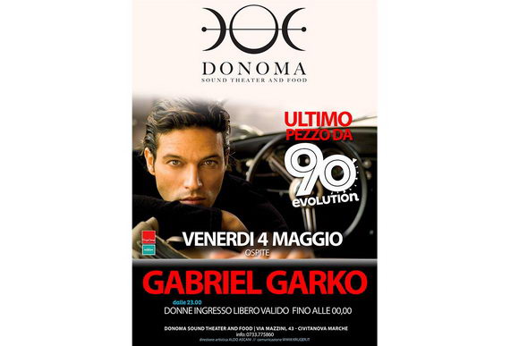 Gabriel Garko Donoma 2018