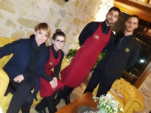 Lo staff della serata di Borgo Lanciano