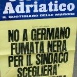 Corriere Adriatico Locandina 16 aprile 2006