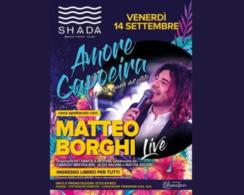 Matteo Borghi Shada 2018 settembre