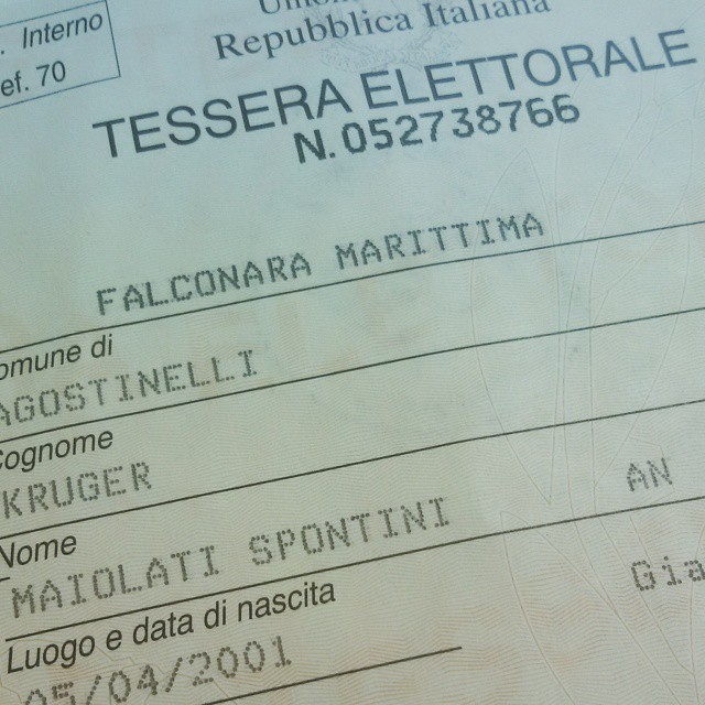 votare a Falconara Marittima