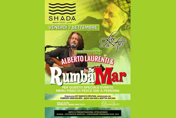 Rumba de Mar Shada settembre 2018