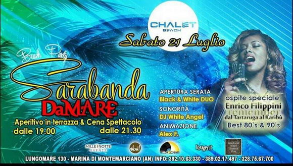 Sarabanda DaMARE Chalet Beach