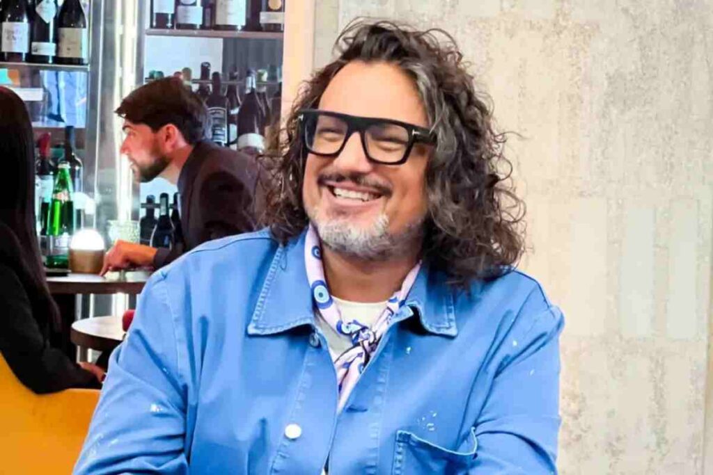 Alessandro Borghese in una foto pubblicata su Instagram