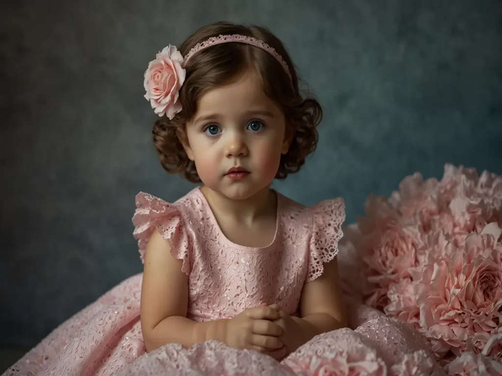 bambina vestita di rosa, maschietto vestito d'azzurro