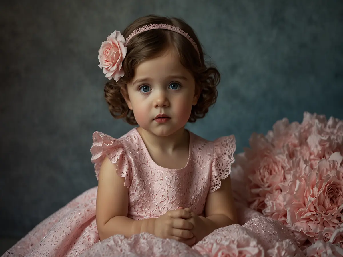 bambina vestita di rosa, maschietto vestito d'azzurro