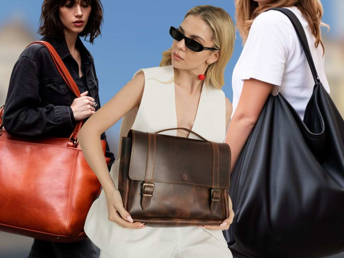 donne indossano borse