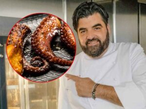 antonino cannavacciuolo e polpo arrostito